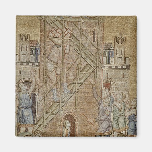 De toren van Babel uit het Atrium Magneet (Voorkant)