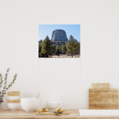 De toren van de duivel poster (Keuken)