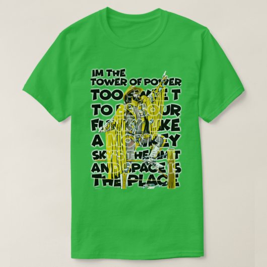 de toren van stroom t-shirt (Design voorkant)