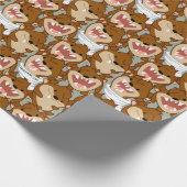 De Tornado TAZ™ van Chibi Cadeaupapier (Hoek)