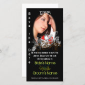 De Tortelduifjes sparen de Datum Uw Foto Save The Date (Voorkant / Achterkant)