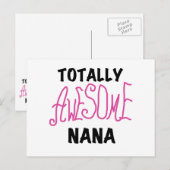 De totaal Geweldige T-shirts en de Giften van Nana Briefkaart (Voorkant / Achterkant)