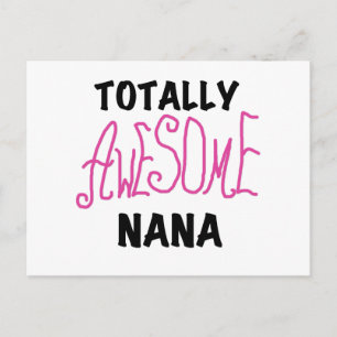 De totaal Geweldige T-shirts en de Giften van Nana Briefkaart