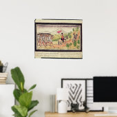 De Totonac-indianen helpen de veroveraars Poster (Thuiskantoor)