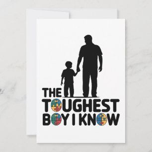 De Toughste Jongen Die Ik Ken Autisme Vaderdag Aankondiging