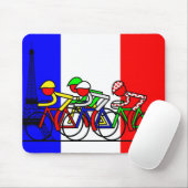 De Tour Arrives in Parijs Muismat (Met muis)