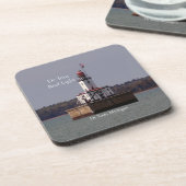 De Tour Reef Light set of 6 harde plastic onderzet Bier Onderzetter (Linkerzijde)