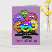 De toutes nos cartes d'anniversaire (Fleur jaune)