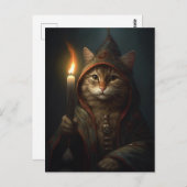 De Tovenaar Cat Briefkaart (Voorkant / Achterkant)