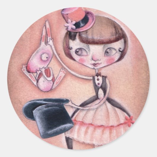 De tovenaar - Sticker (Voorkant)