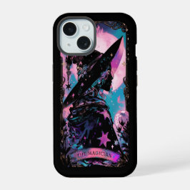 De tovenaar Tarot Kaart Witchy Vibes iPhone case 15 Hoesje