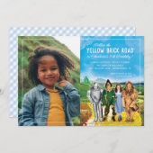 De Tovenaar van Oz Birthday - Foto Kaart (Voorkant / Achterkant)