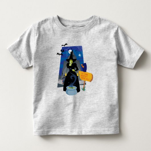 De Tovenaar van Oz™ | De goddeloze heks Kinder Shirts (Voorkant)