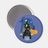 De Tovenaar van Oz™ | De goddeloze heks Magneet (Voorkant / Achterkant)