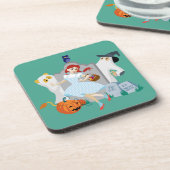 De Tovenaar van Oz™ | Dorothy Halloween Happy Danc Bier Onderzetter (Linkerzijde)