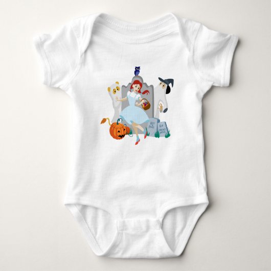 De Tovenaar van Oz™ | Dorothy Halloween Happy Danc Romper (Voorkant)