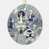 De  Tovenaar van Oz, Dorothy ontmoet de Münchkins Keramisch Ornament (Links)
