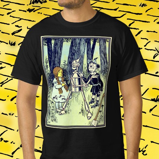 De  Tovenaar van Oz, Dorothy ontmoet de Tinman T-shirt