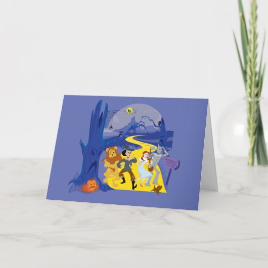 De Tovenaar Van Oz™ | Halloween Geheime Bos Kaart (Voorkant)
