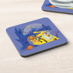 De Tovenaar van Oz™   Halloween spookbos Bier Onderzetter