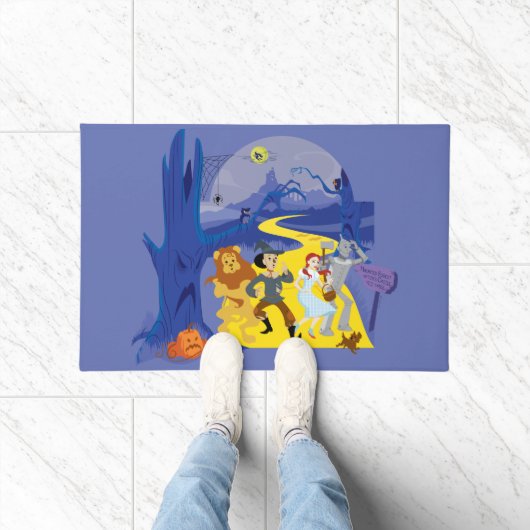 De Tovenaar van Oz™ | Halloween spookbos Deurmat (Binnen)