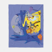De Tovenaar van Oz™ | Halloween spookbos Fleece Deken (Voorkant)