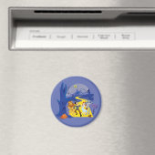 De Tovenaar van Oz™ | Halloween spookbos Magneet (Insitu (Vaatwasser))