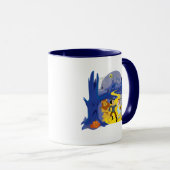 De Tovenaar van Oz™ | Halloween spookbos Mok (Voorkant rechts)