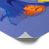 De Tovenaar van Oz™ | Halloween spookbos Poster (Hoek)