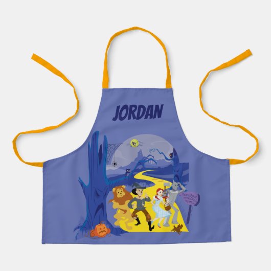 De Tovenaar van Oz™ | Halloween spookbos Schort (Voorkant)