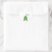 De Tovenaar van Oz Hart Sticker (Tas)