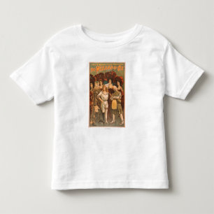 "De tovenaar van Oz" Musical Theater Poster #1 Kinder Shirts