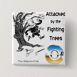 De Tovenaar van OZ Ronde Button 5,7 Cm