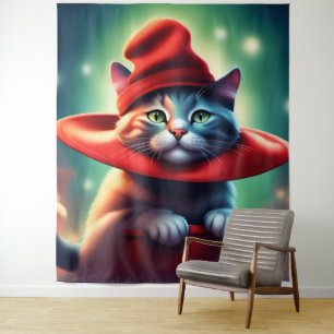 De tovenaarskat wandkleed