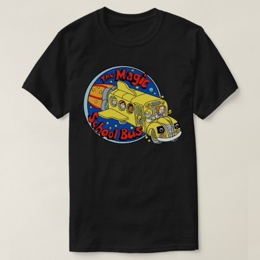 De toverschool bus t-shirt (Design voorkant)
