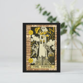 De tower Tarot Briefkaart (Staand voorkant)
