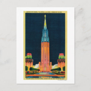 De Tower van de expositie, de Rand aan de Zon Briefkaart