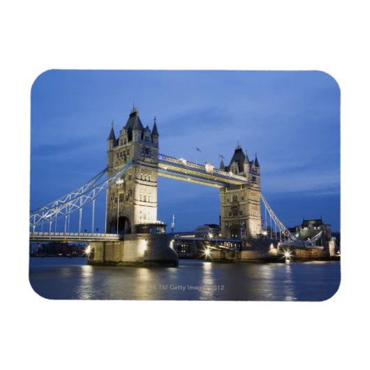 De towerbrug in Dusk Magneet (Horizontaal)