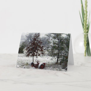 De Tractor van de sneeuw Kaart