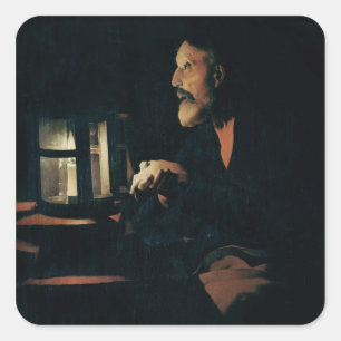 De tranen van St. Peter Vierkante Sticker