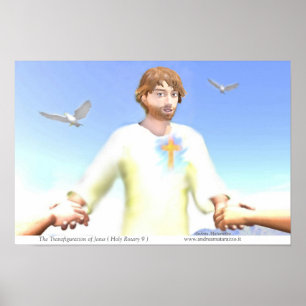 De Transfiguratie van Jezus Poster