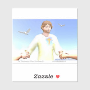 De Transfiguratie van Jezus Sticker