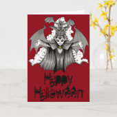 De Transformatie van de vampier Kaart (Gele Bloem)