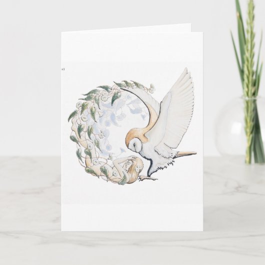 De transformaties van Blodeuwedd Kaart (Voorkant)