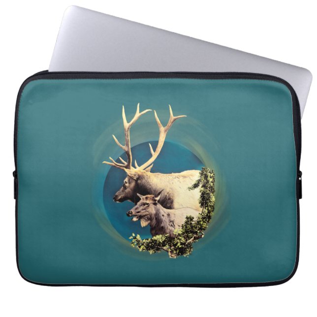 De trap en het hart laptop sleeve (Voorkant)