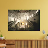 De trap, gebouwd 1719-44 canvas afdruk (Insitu (Woonkamer))