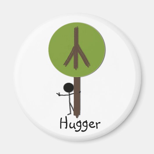 De Tree Hugger Creations Magnet Magneet (Voorkant)
