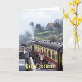 DE TREINEN VAN DE STOOM KAART (Gele Bloem)