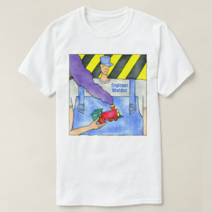 De treiningenieur Sheldon T-shirt
