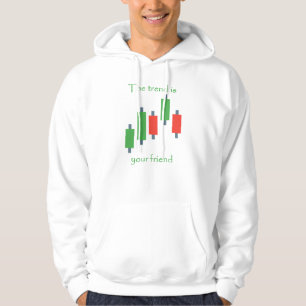 de trend is dat je vriend koopt . hoodie